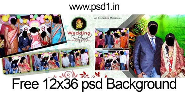 new wedding album design of 12×36 file free download #22